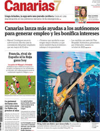 Portada Canarias 7 2026-07-10
