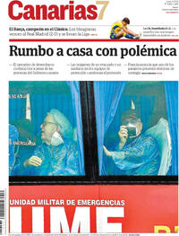 Portada Canarias 7 2026-05-11