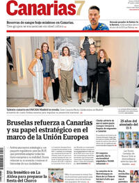 Portada Canarias 7 2026-09-11