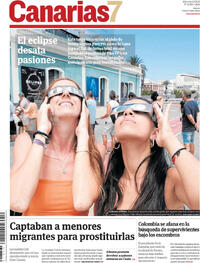 Portada Canarias 7 2026-08-12