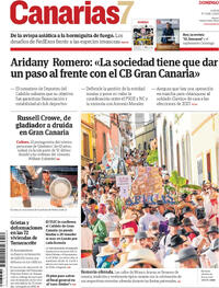 Portada Canarias 7 2026-06-14