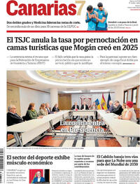 Portada Canarias 7 2026-07-14