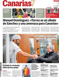 Portada Canarias 7 2026-01-18