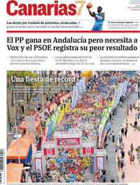Portada Canarias 7 2026-05-18