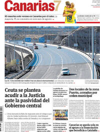 Portada Canarias 7 2026-08-18