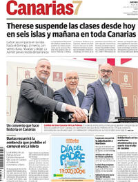 Portada Canarias 7 2026-03-19