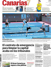 Portada Canarias 7 2026-04-20