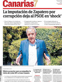 Portada Canarias 7 2026-05-20