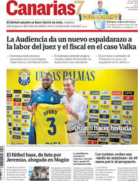 Portada Canarias 7 2026-08-20