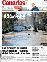 Portada Canarias 7 2026-03-21