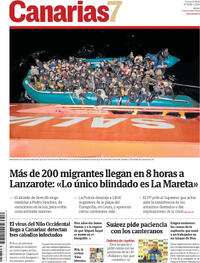 Portada Canarias 7 2026-08-21