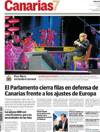 Portada Canarias 7 2026-01-24