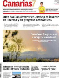 Portada Canarias 7 2026-07-25