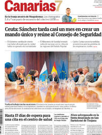 Portada Canarias 7 2026-08-25