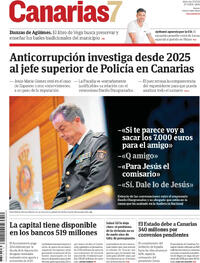 Portada Canarias 7 2026-05-27