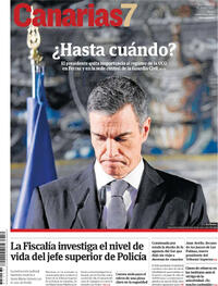 Portada Canarias 7 2026-05-28
