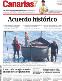 Portada Canarias 7 2026-07-28