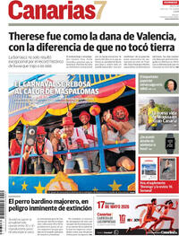 Portada Canarias 7 2026-03-29
