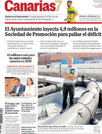 Portada Canarias 7 2026-07-29
