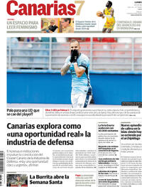 Portada Canarias 7 2026-03-30