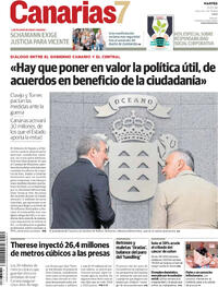 Portada Canarias 7 2026-03-31