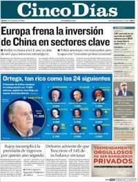 Cinco Días - 03-11-2016