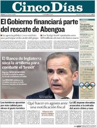 Cinco Días - 05-08-2016
