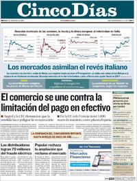 Cinco Días - 06-12-2016