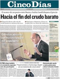 Cinco Días - 13-04-2016