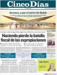 Cinco Días - 16-05-2016