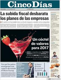 Cinco Días - 17-12-2016