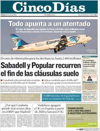 Cinco Días - 20-05-2016