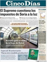 Cinco Días - 30-06-2016