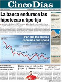 Cinco Días - 31-05-2016