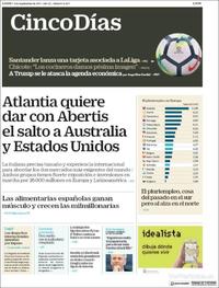 Cinco Días - 04-09-2017