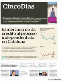 Cinco Días - 08-09-2017