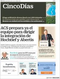 Cinco Días - 08-11-2017