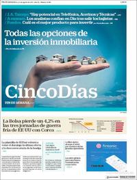 Cinco Días - 12-08-2017