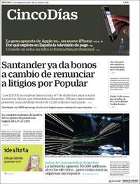Cinco Días - 13-09-2017