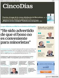 Cinco Días - 14-09-2017