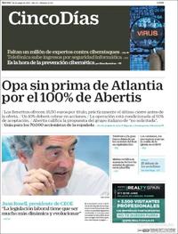 Cinco Días - 16-05-2017