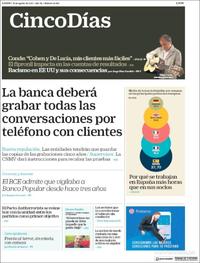 Cinco Días - 21-08-2017