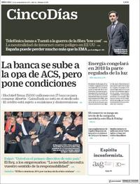 Cinco Días - 22-11-2017