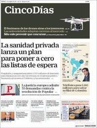 Cinco Días - 31-08-2017
