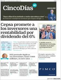 Cinco Días - 03-10-2018