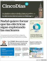 Cinco Días - 04-05-2018