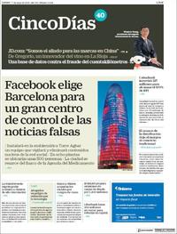 Cinco Días - 07-05-2018