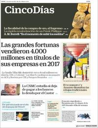 Cinco Días - 08-01-2018