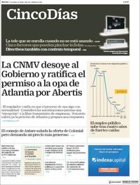 Cinco Días - 09-01-2018