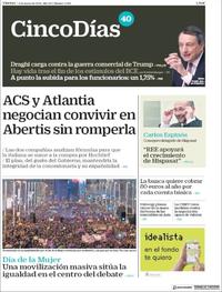 Cinco Días - 09-03-2018
